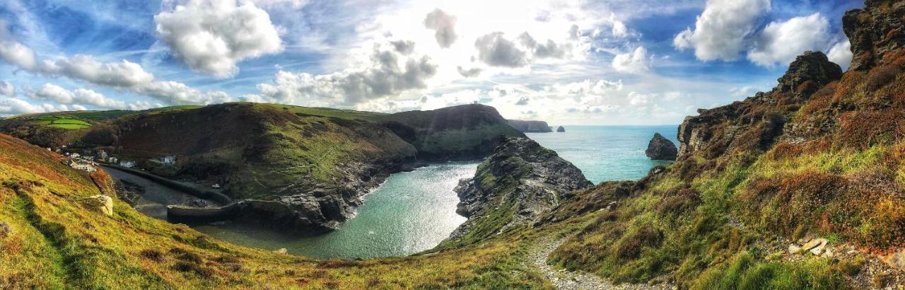 The Riverside Bed and Breakfast Boscastle Exterior foto