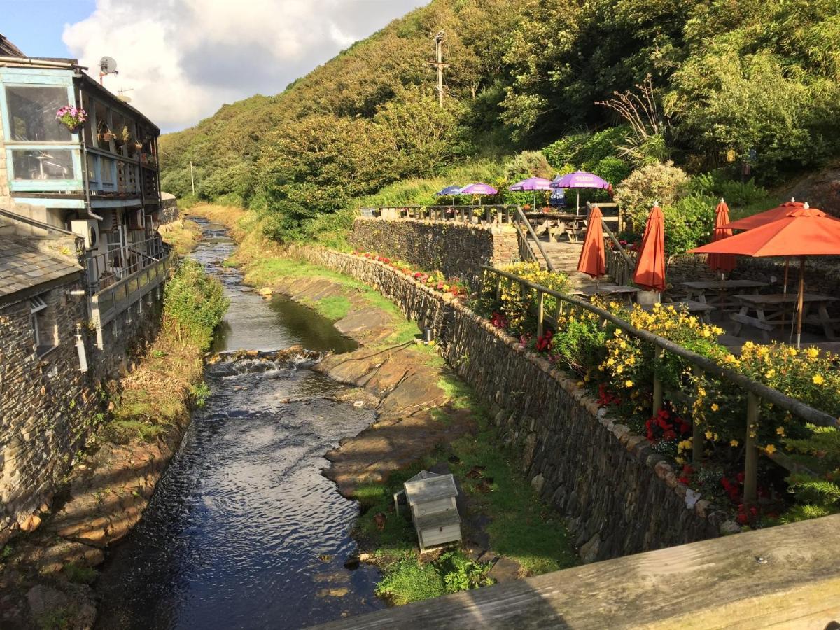 The Riverside Bed and Breakfast Boscastle Exterior foto